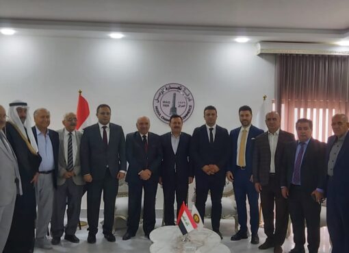 زيارة مسؤول الحزب الديمقراطي الكردستاني السابق لمقر الغرفة الجديد