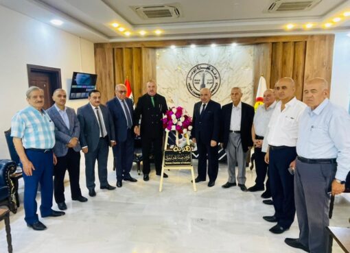 زيارة مقر غرفتنا الجديد رئيس غرفة صناعة نينوى