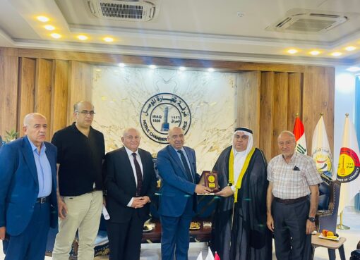 زيارة رئيس مجلس محافظة نينوى لمقر غرفتنا الجديد