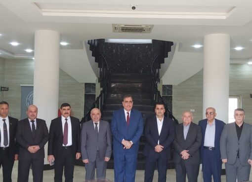 زيارة عضو مجلس محافظة نينوى الاستاذ هشام الهاشمي لمقر غرفتنا