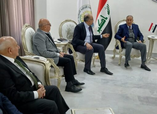 زيارة عضو مجلس النواب العراقي الاستاذ الدكتور خالد العبيدي لمقر غرفتنا