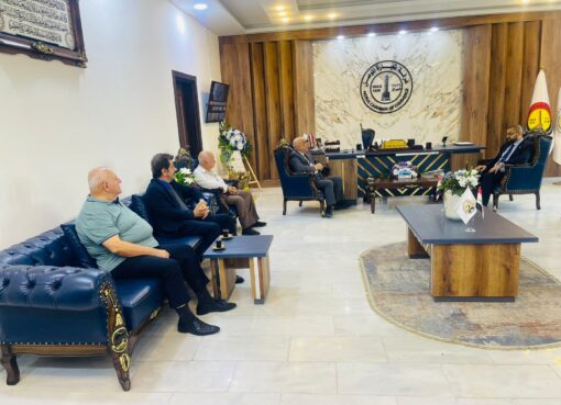 زيارة رئيس مجلس جامعة النور الاهلية لمقر الغرفة
